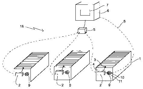 A single figure which represents the drawing illustrating the invention.